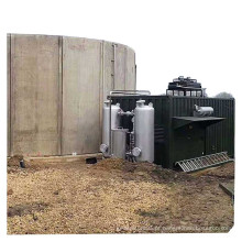 Tecnologia do Reino Unido Digestor de alto padrão para planta de biogás com usina de energia de biogás